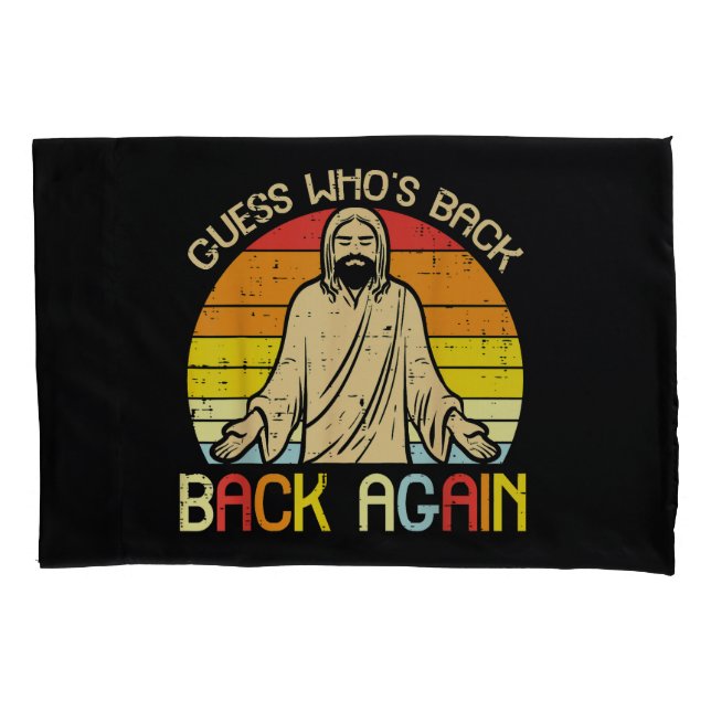 Páscoa Jesus Adivinha Quem Voltou Religioso Cristã (Frente)