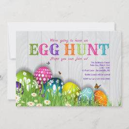 Páscoa no convite do jardim