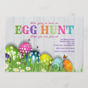 Páscoa no convite do jardim
