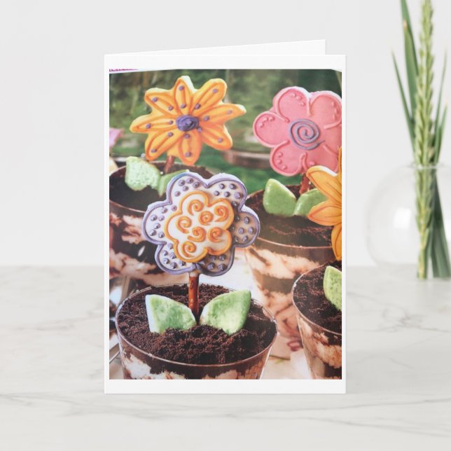 ***PÁSCOA** PARA O AMOR DO CARTÃO DE FLORES (Frente)