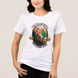 Páscoa Pun | Camisa de tingimento de foto personal