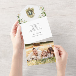 Páscoa Religiosa Foto de Oração Lírios Brancos