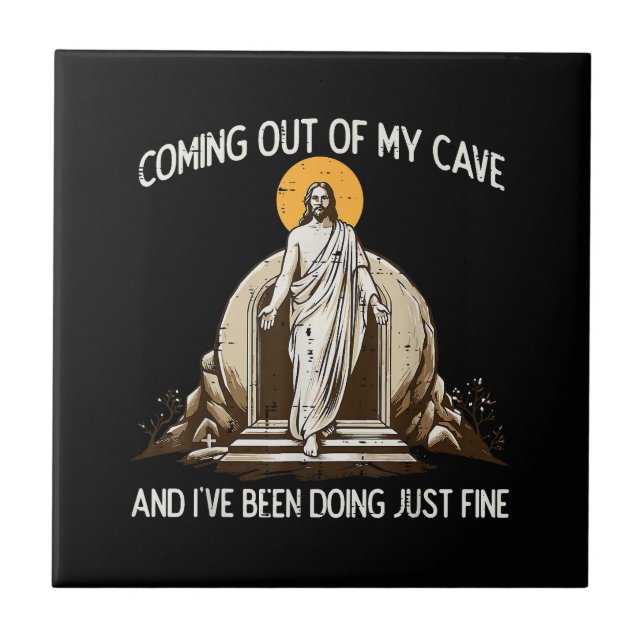 Páscoa Saindo da Minha Caverna Jesus (Frente)