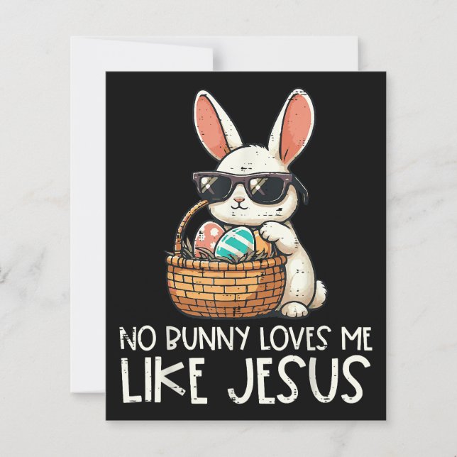 Páscoa Sem Coelhinho Me Ama Como Jesus Cristão (Frente)