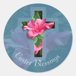 Páscoas Bembelezando Adesivos Tropicais de Hibiscu