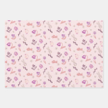 Páscoas de rabiscos e flores