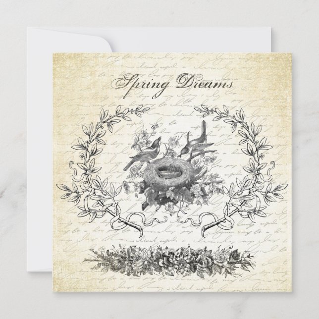 Páscoas e convite para o ninho (Frente)