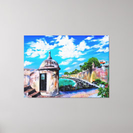 Paseo del Morro, Old San Juan, Canvas de Porto Ric