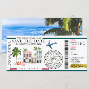 Passagem de Embarque   Aniversário de Destino Surp