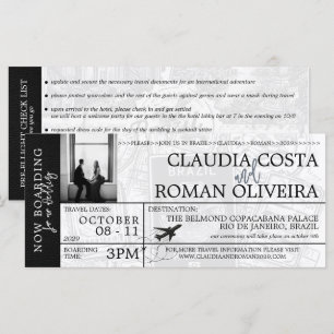 Passagem de Embarque de Casamento do Brasil Negro