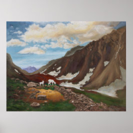 Passagem de montanha no extremo norte: Impressão