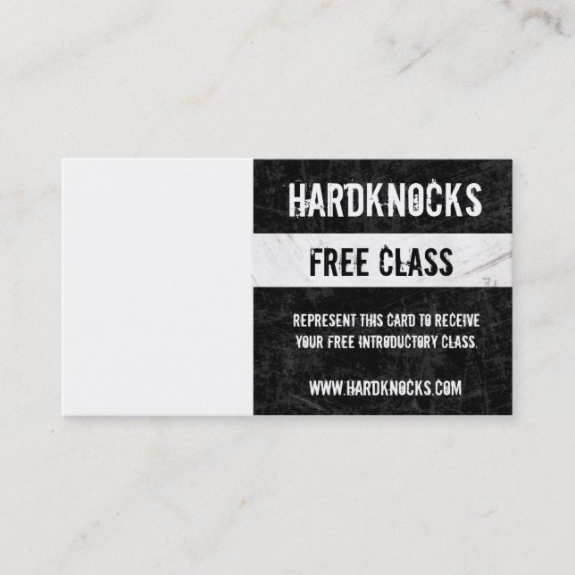 Passagem do VIP do cartão de visita do Gym do (Frente)