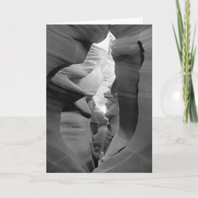 "Passagem Sagrada" Cartão de Saudação de Canyon Su (Frente)