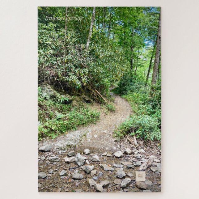 Passagem Tranquil - Quebra-cabeça de Ember Silenci (Vertical)