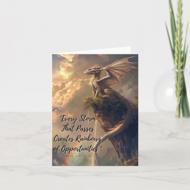 Passando Cartão de Tempestade (Frente)