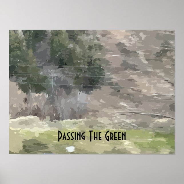 Passando Na Poster Verde (Frente)