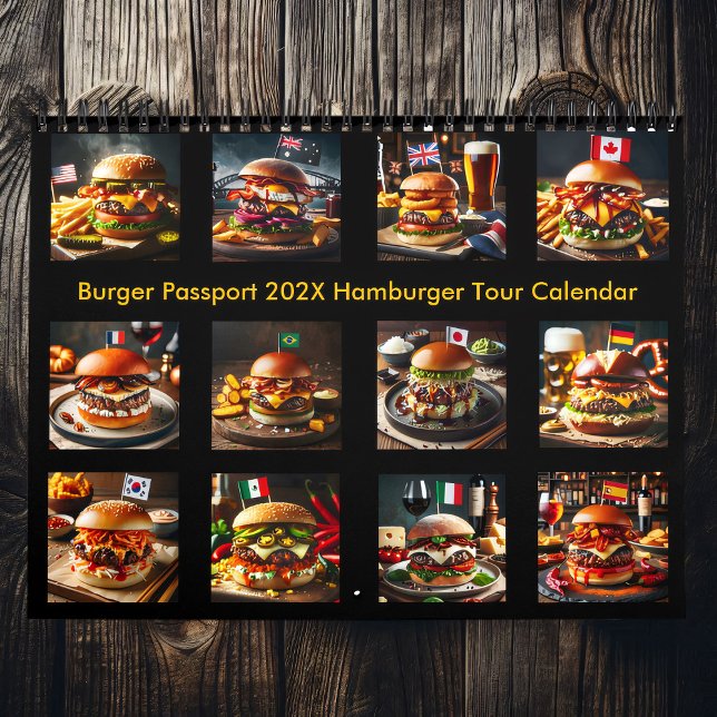 Passaporte Burger 2025/2026 Calendário de Hamburge (Criador carregado)