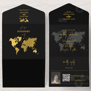 Passaporte de Casamento de Destino Mundo Preto Dou