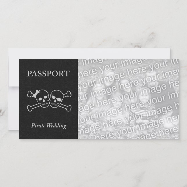 passaporte de casamento pirata (Frente)