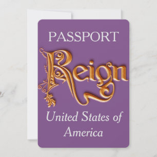 Passaporte e convite da passagem de embarque