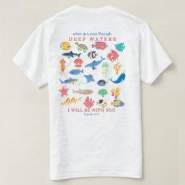 Passar Por Uma Camisa T De Águas Profundas
