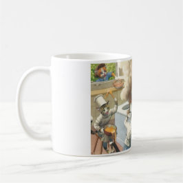 PASSARELAS: Caneca do branco da catástrofe da