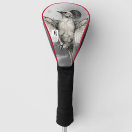 PASSARINHO COM CAPAS DE CABEÇA DE GOLFE LUA PRETA