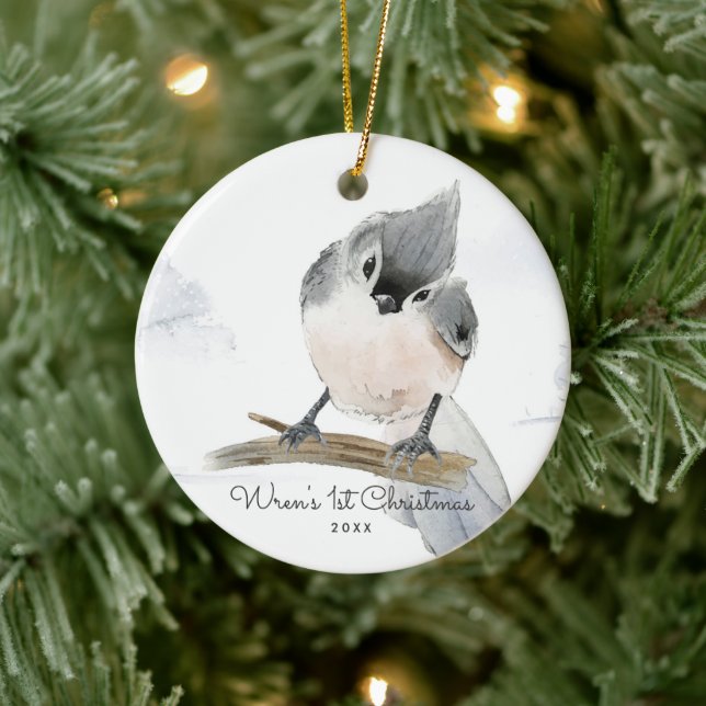 Passarinho | Enfeite de Natal Personalizado (Árvore)