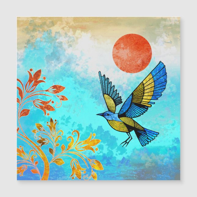 Pássaro Árvore Sol (Frente)