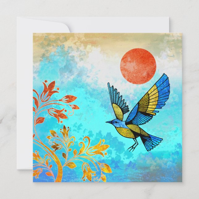 Pássaro Árvore Sol (Frente)