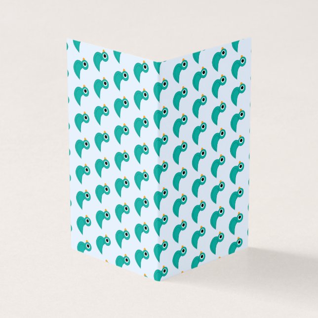 Pássaro azul-claro (Exterior)