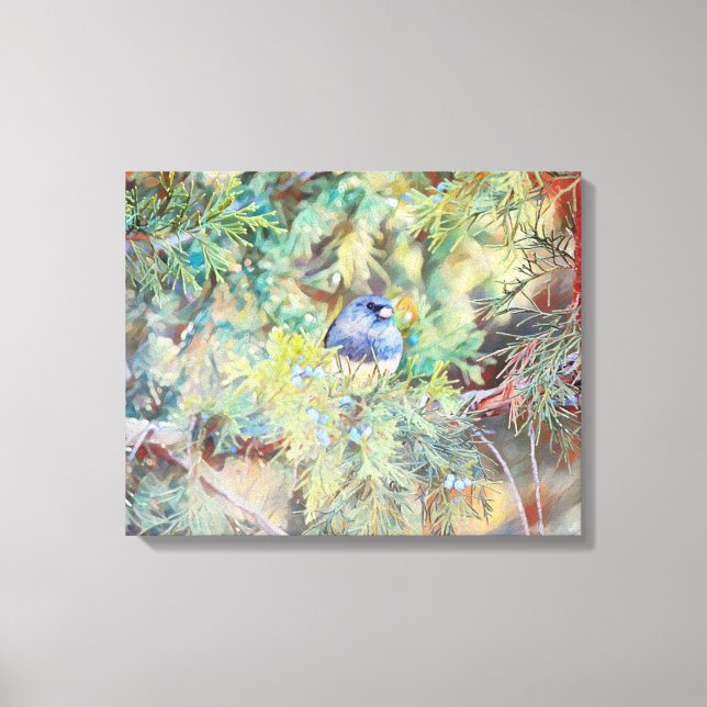 Pássaro bonito em Blues, Impressão de Arte Fotográ (Frente)