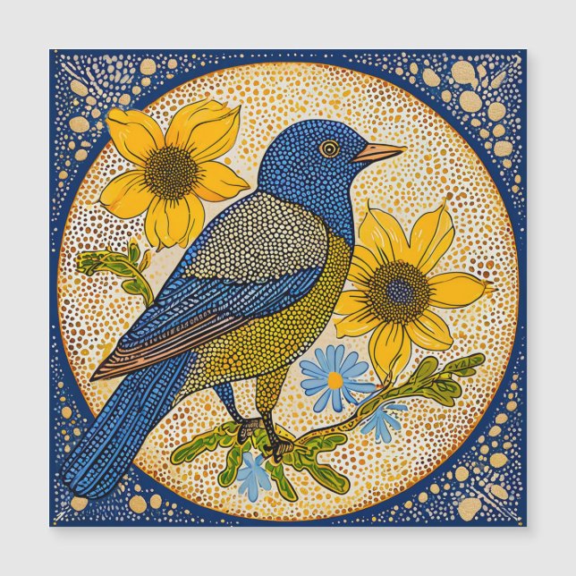 Pássaro Colorido (Frente)