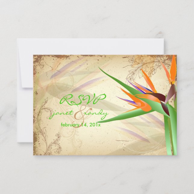 PÁSSARO DE VINTAGEM RSVP PixDezines (Frente)