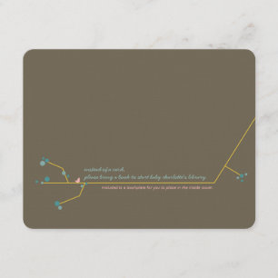 Pássaro do assentamento + Cartão da inserção do