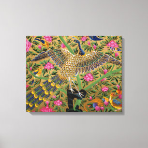 Pássaro do impressão das canvas da vida