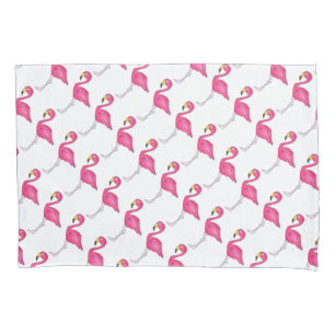 Pássaro Flamingo Quente Rosa de Paraíso Tropical