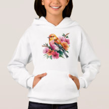 Passaro Flor Rosa