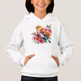 Passaro Flor Rosa