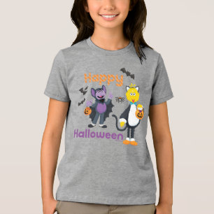 Pássaro Grande e Conde Feliz Halloween