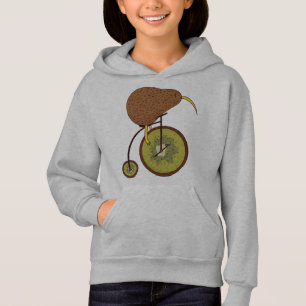 Pássaro Kiwi Legal no Design de Fruta Kiwi