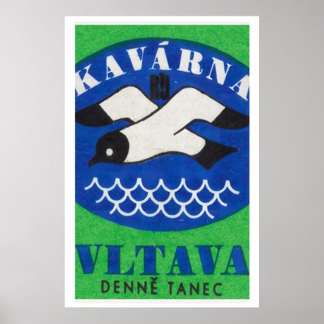 Pássaro Marinho - Impressão Caixa de Fósforos - Ar (Frente)