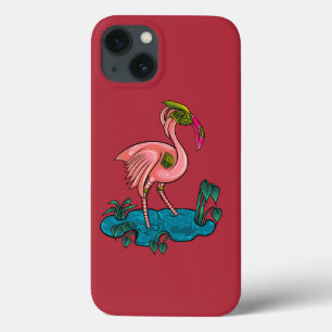 Pássaro Mecânico, Robô Flamingo Mecha Rosa
