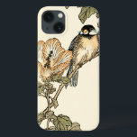 Pássaro Oriental Empoleirado no Branch<br><div class="desc">Esta impressão de arte exibe uma imagem nítida e vívida de um pássaro oriental empoleirado em um galho. Abaixo há uma flor de laranja com alto grau de precisão de cor. Esta impressão de arte contemporânea de uma arte tradicional inspirada em orientais vai adicionar caráter a qualquer parede da sua...</div>