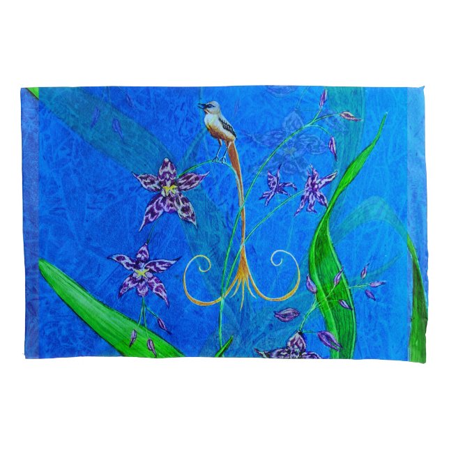 Pássaro Orquídeo do Havaí Feliz (Frente)