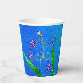 Pássaro Orquídeo do Havaí Feliz