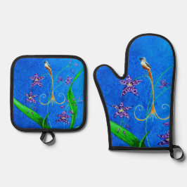 Pássaro Orquídeo do Havaí Feliz