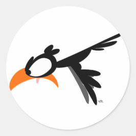 Pássaro-pássaro:) adesivo