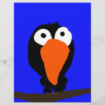pássaro preto desenhando uraco