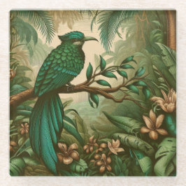 Pássaro Tropical na Selva Verde Lush 2